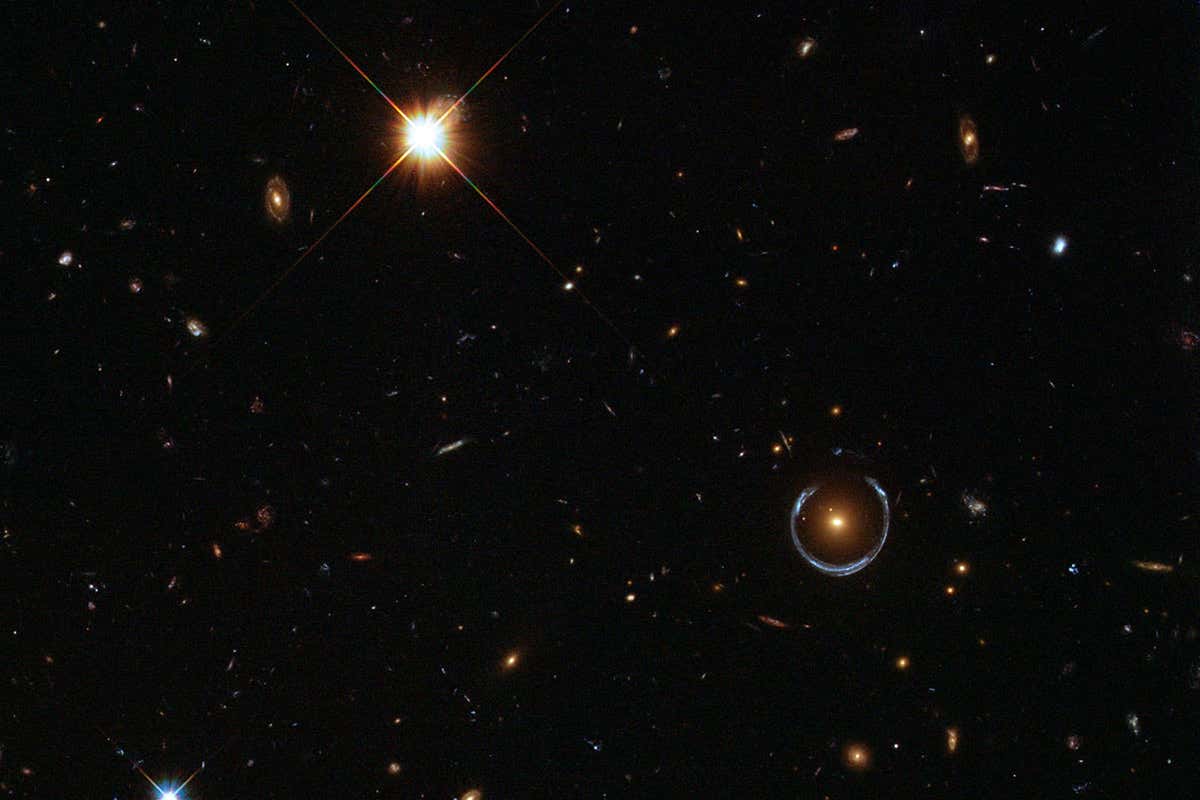 The warps in space that make Einstein's perfect cosmic accident