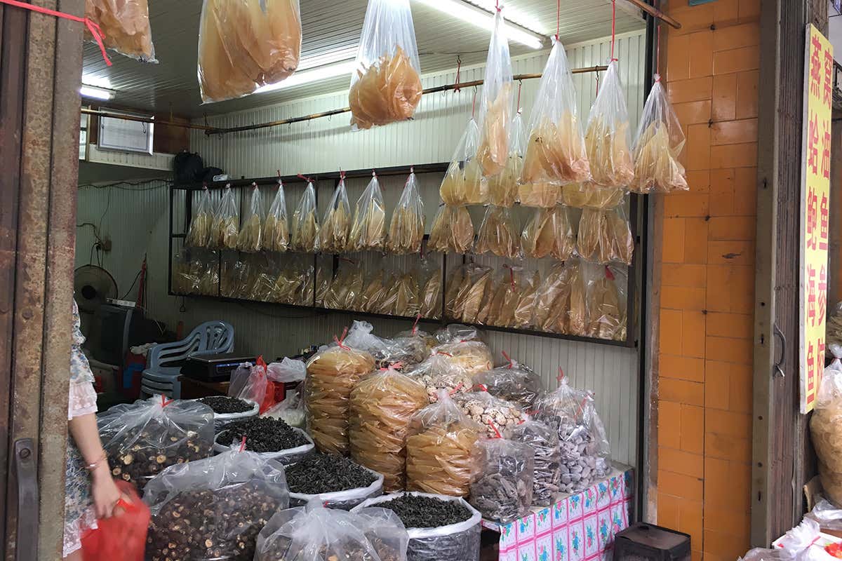 Fish wholesaler in China