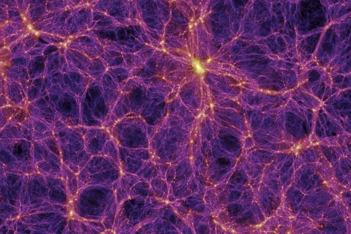 A simulation of the structure of the galaxy