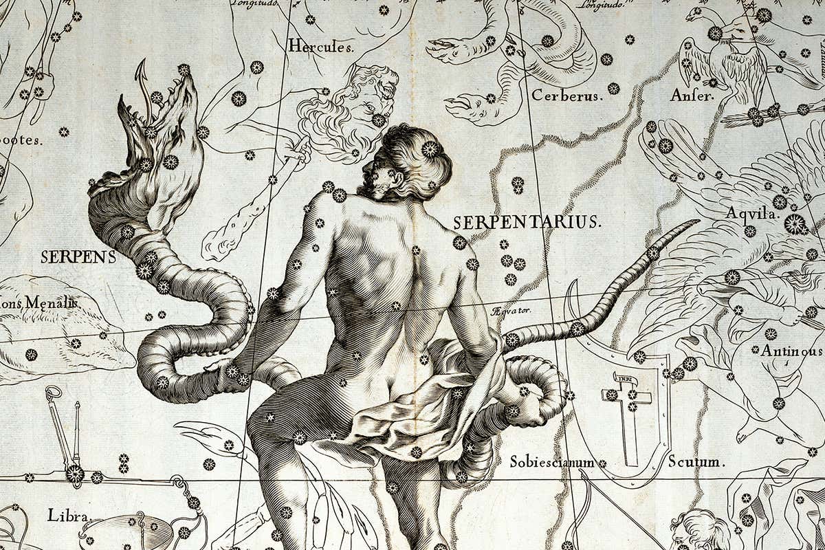Drawing of Ophiuchus