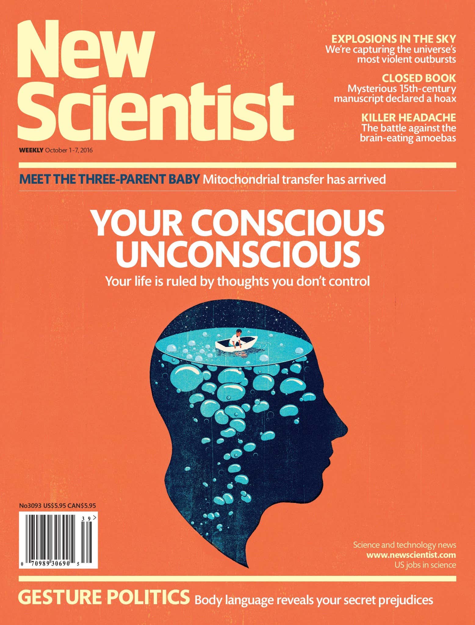 New Scientist issue 3093 cover