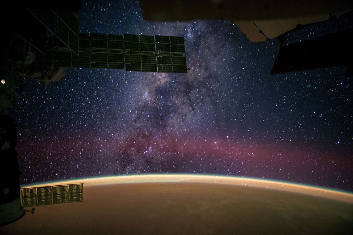NASA astronaut Reid Wiseman captured this image from the International Space Station and posted it to social media on Sept. 28, 2014, writing, 