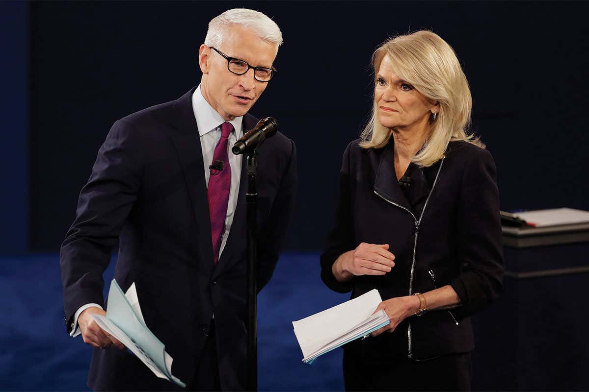 Anderson Cooper and Martha Raddatz