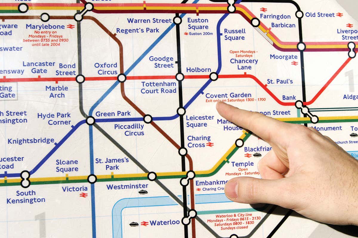 underground station map