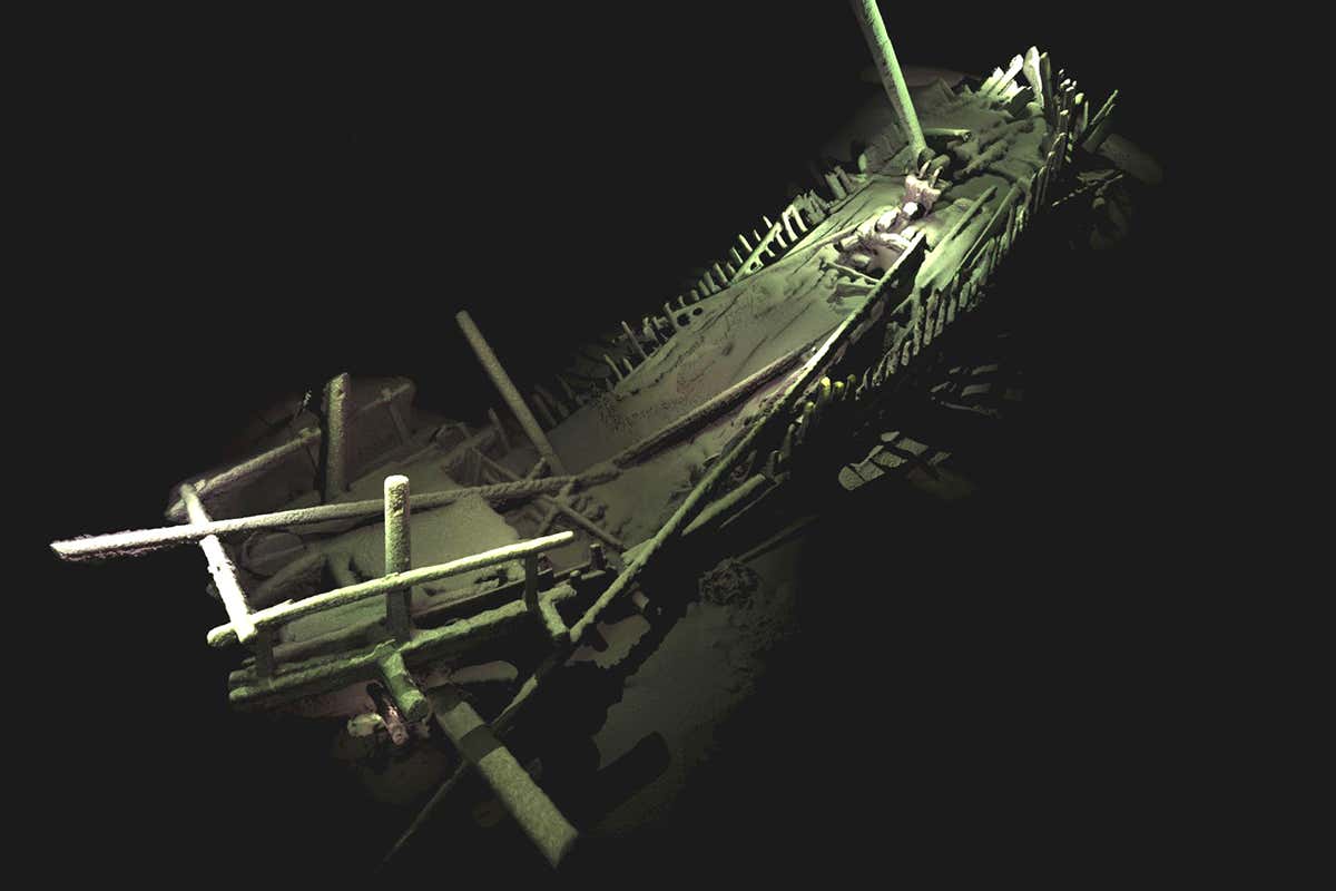 Dozens of ancient shipwrecks spotted deep beneath the Black Sea