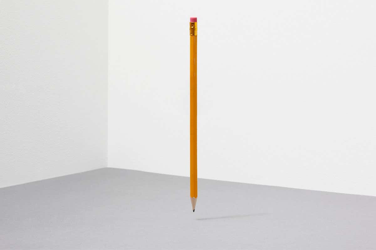 balancing pencil