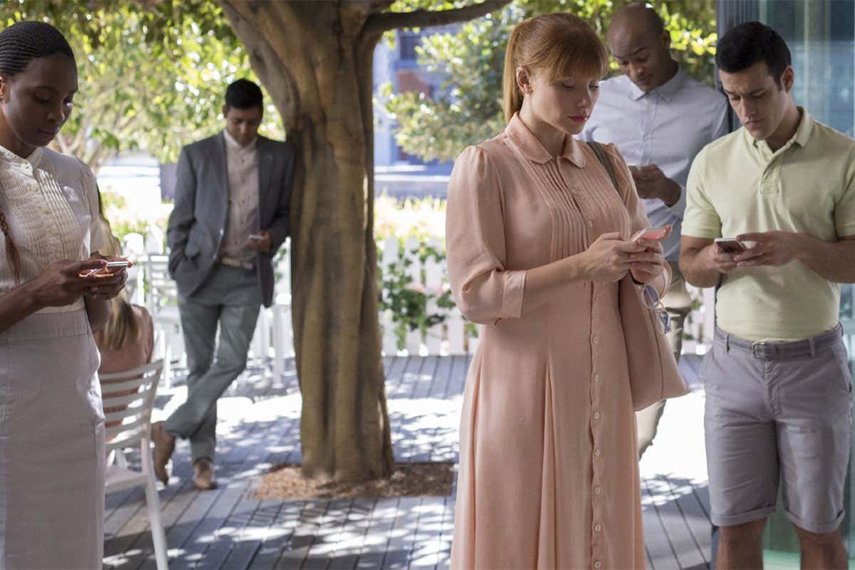 Scene from Black Mirror