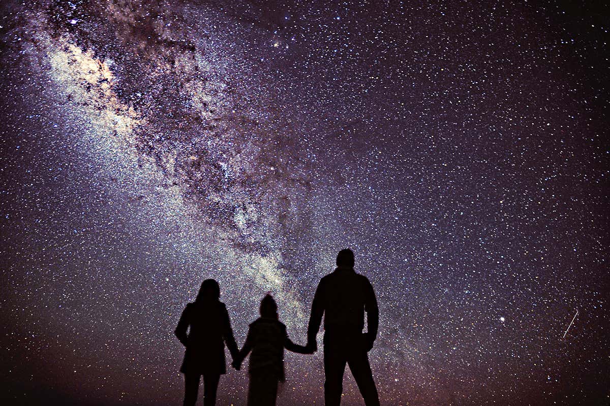 Milky way from Mauna Kea