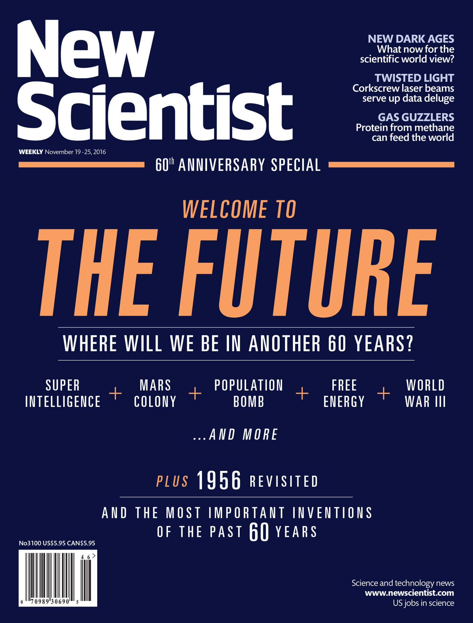 New Scientist issue 3100 cover