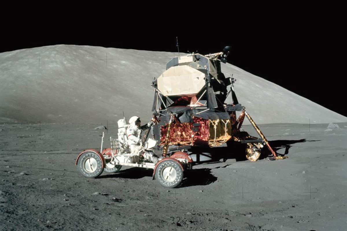 Apollo 17 lunar buggy