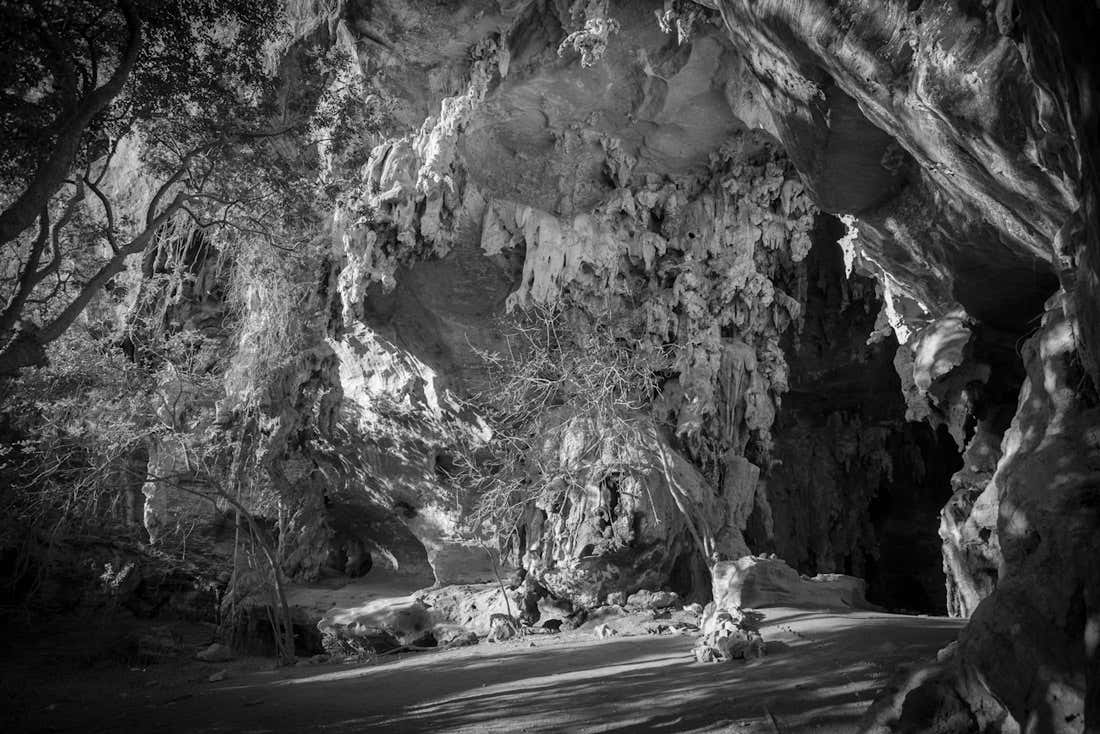 Excavation site in Lapa do Santo, Brazil