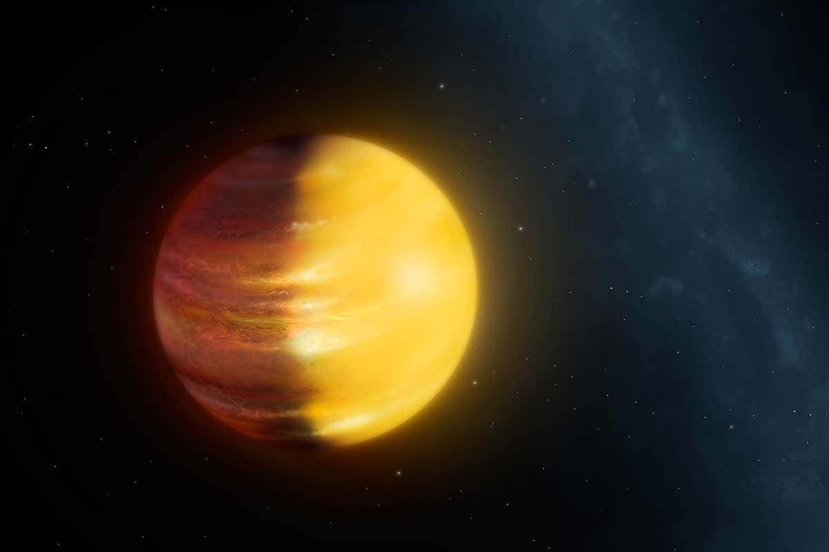 First exoplanet weather report shows clouds of ruby and sapphire