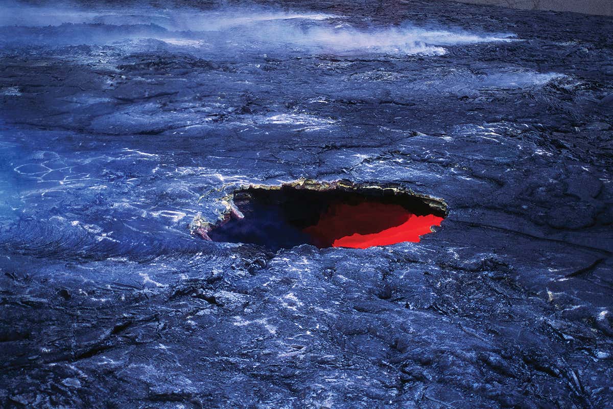 Magma beneath Earth's surface