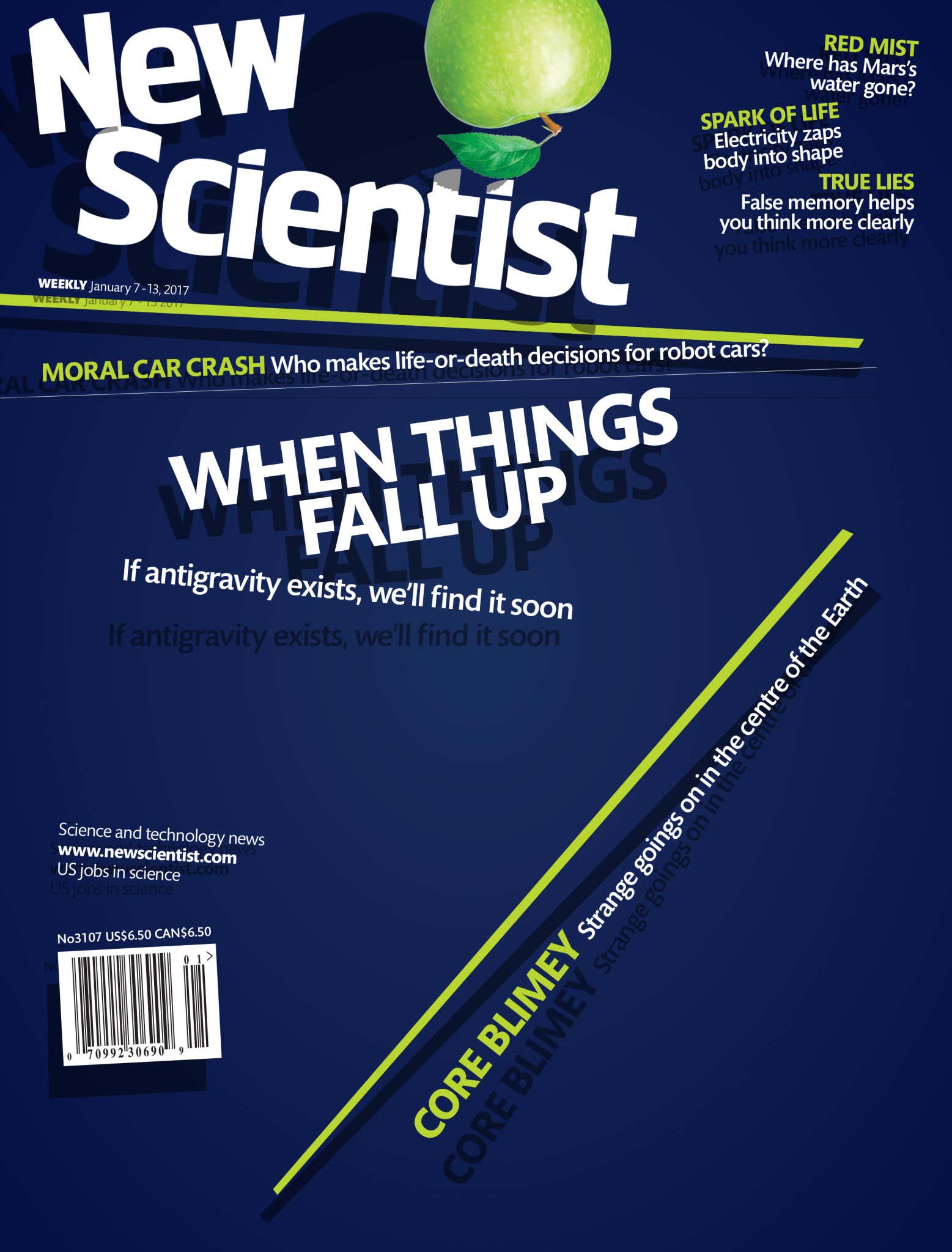 New Scientist issue 3107 cover