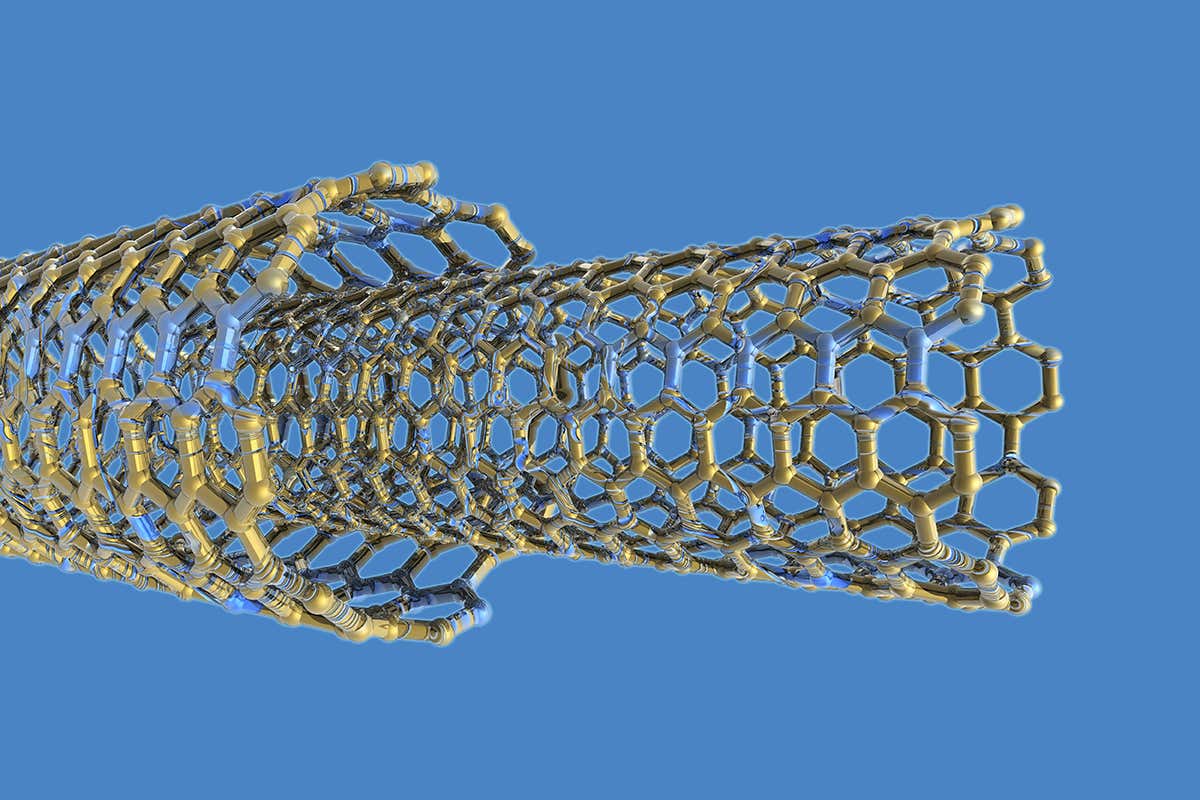 Illustration of nanotube structure