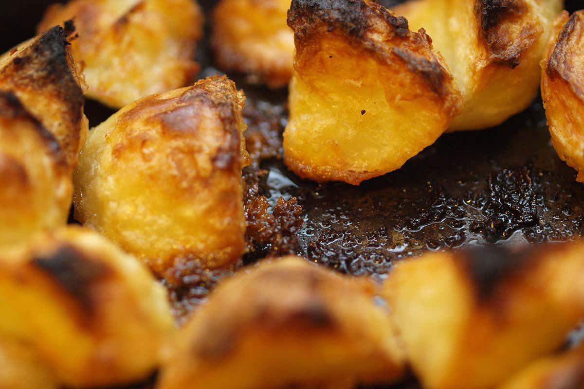Roast potatoes