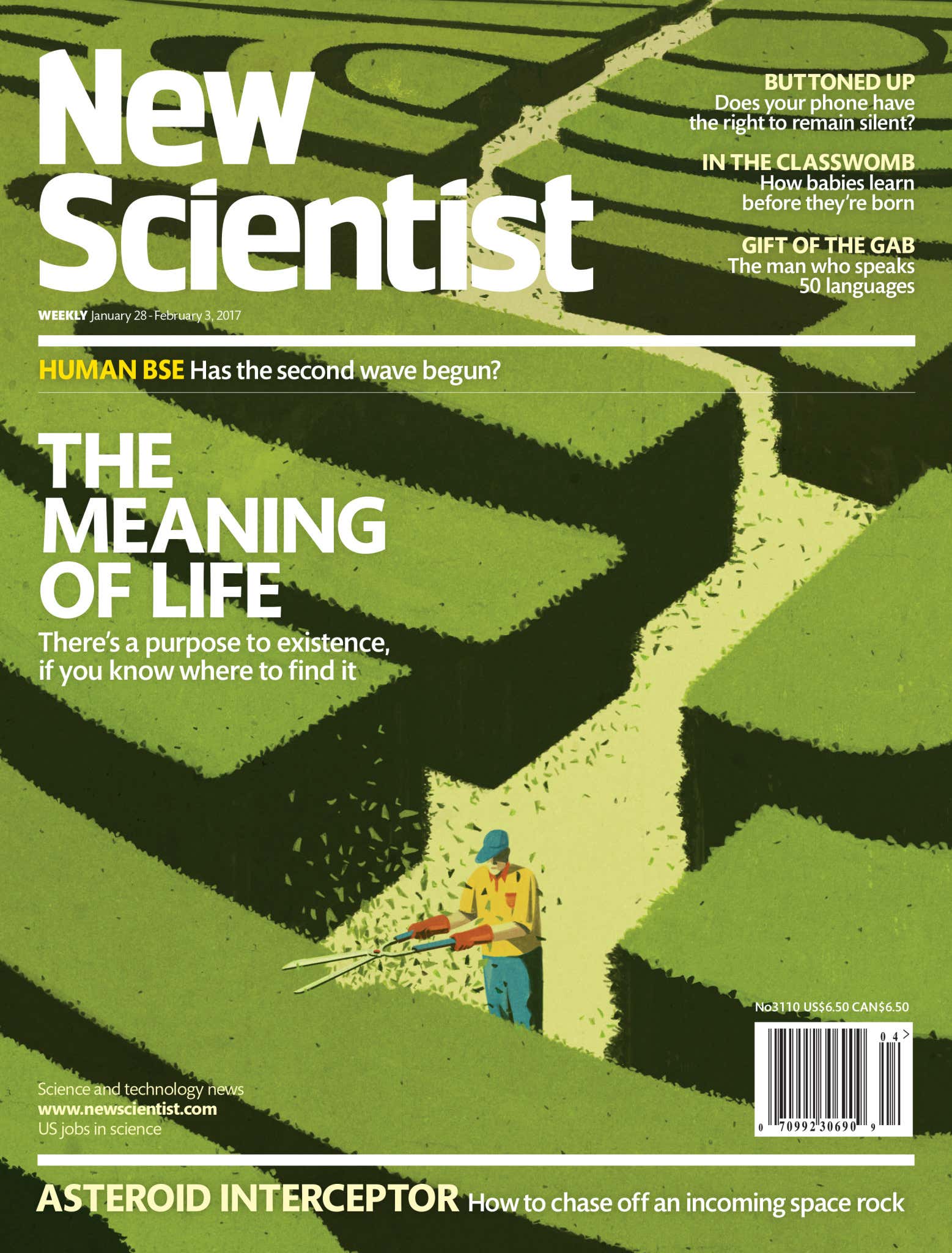 New Scientist issue 3110 cover