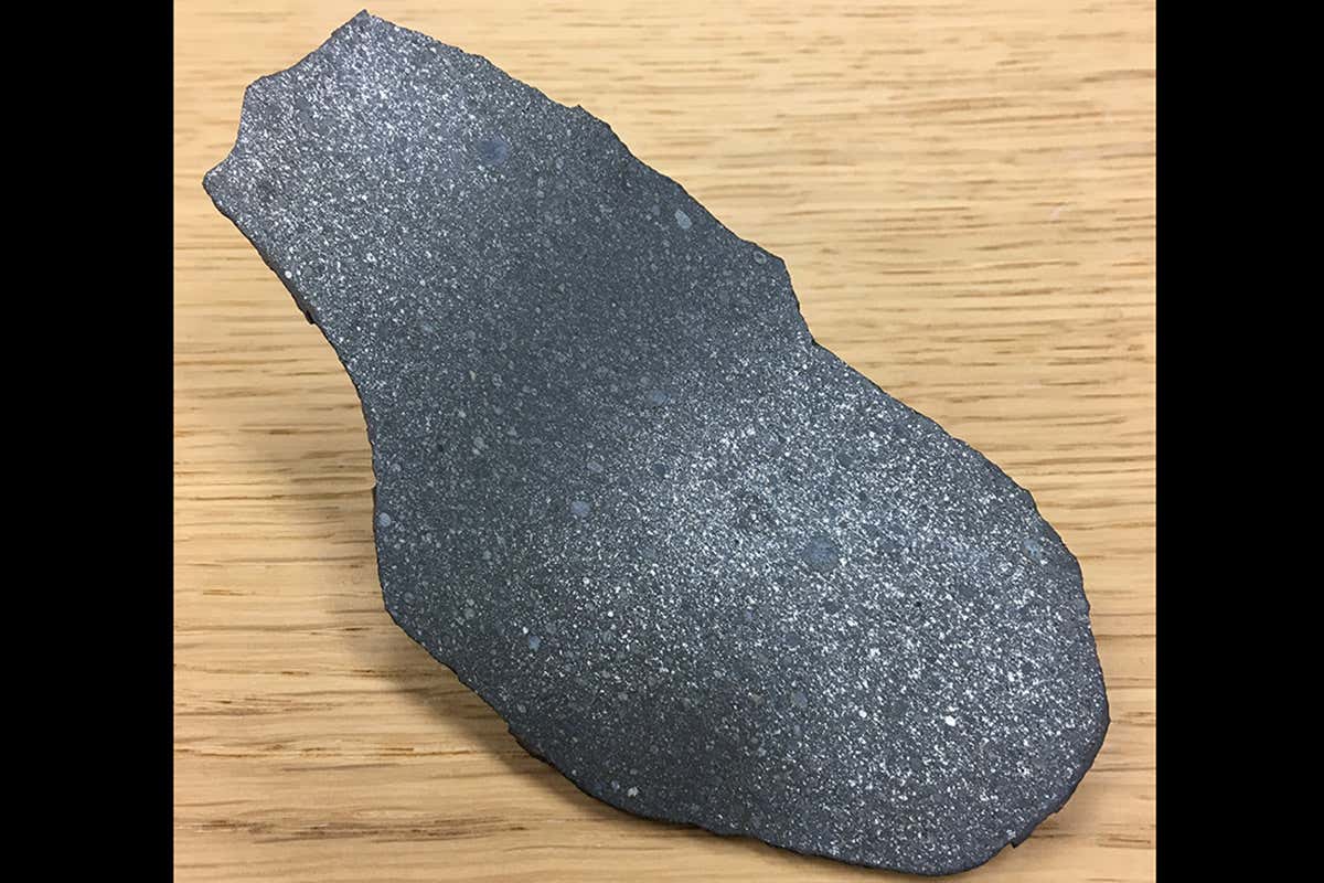 A meteorite from the Sahara