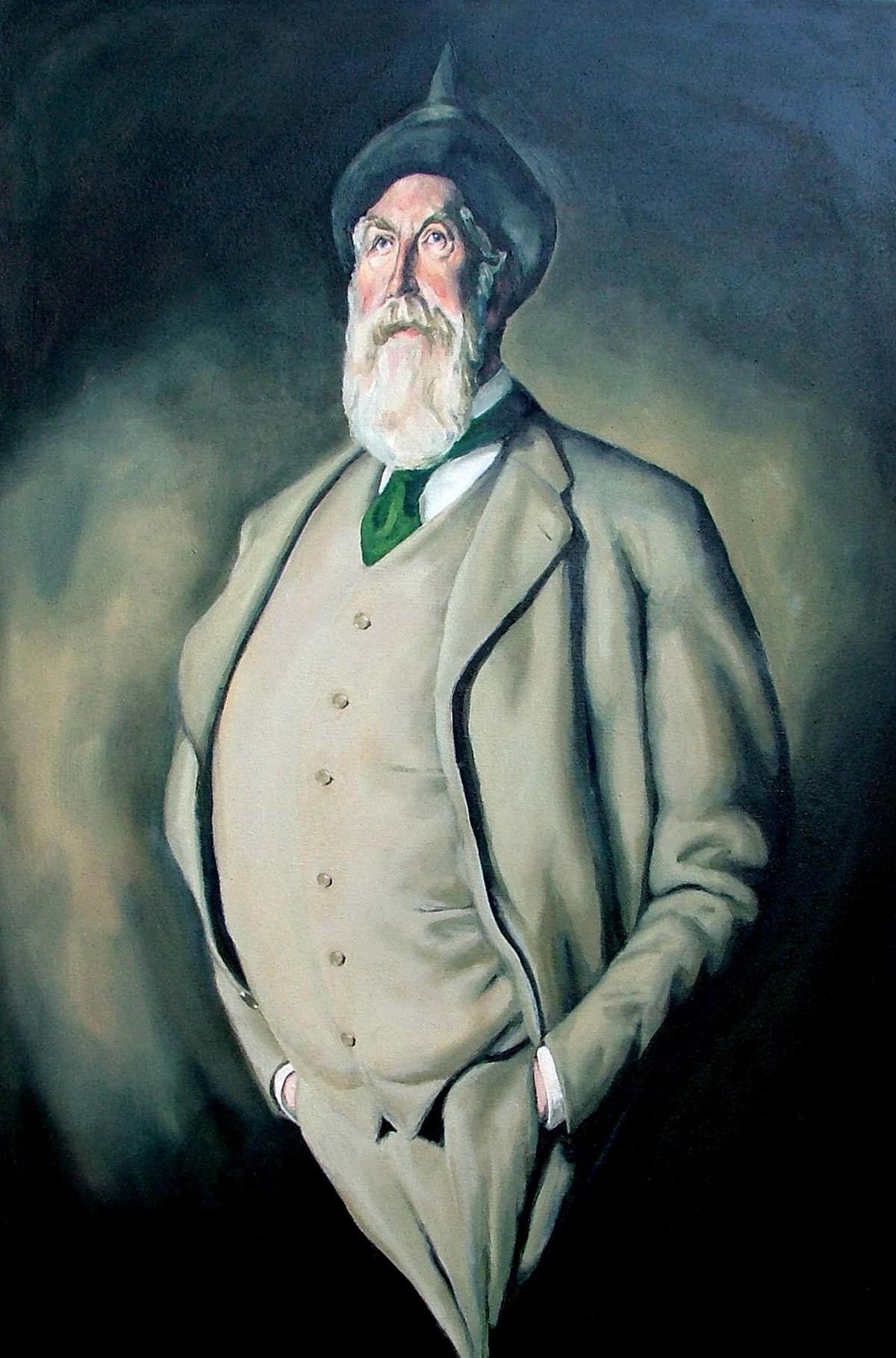 Portrait of D'Arcy Thompson by Darren McFarlane