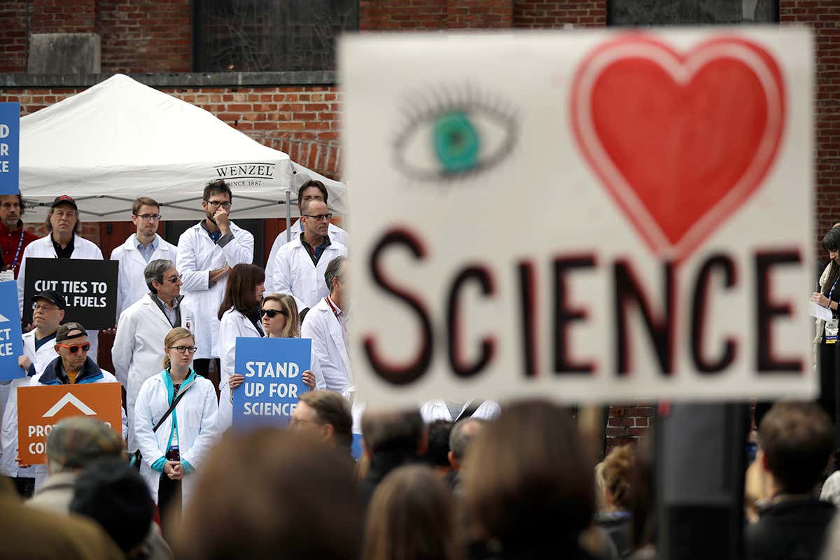 Science protest