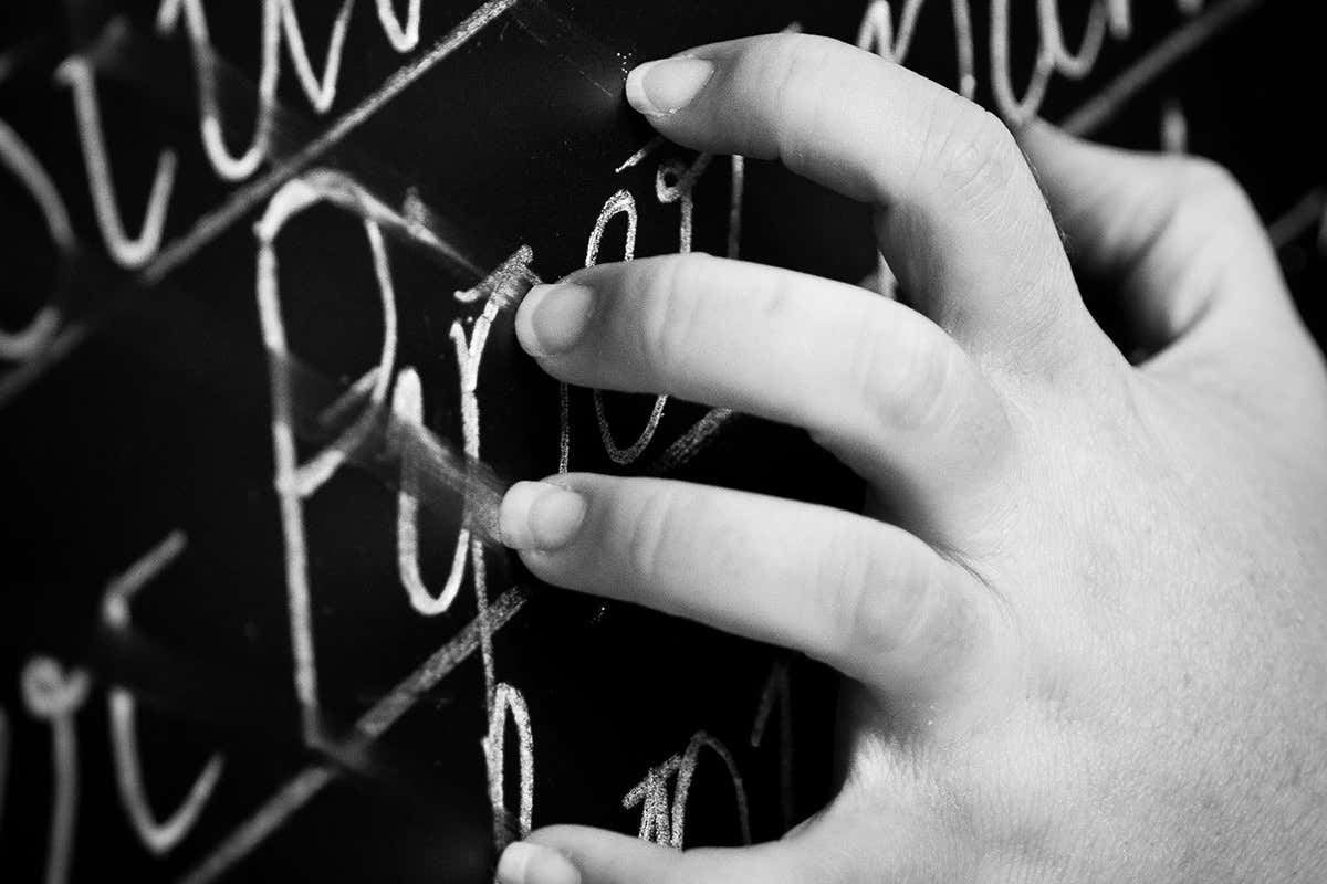 Fingernails on a blackboard