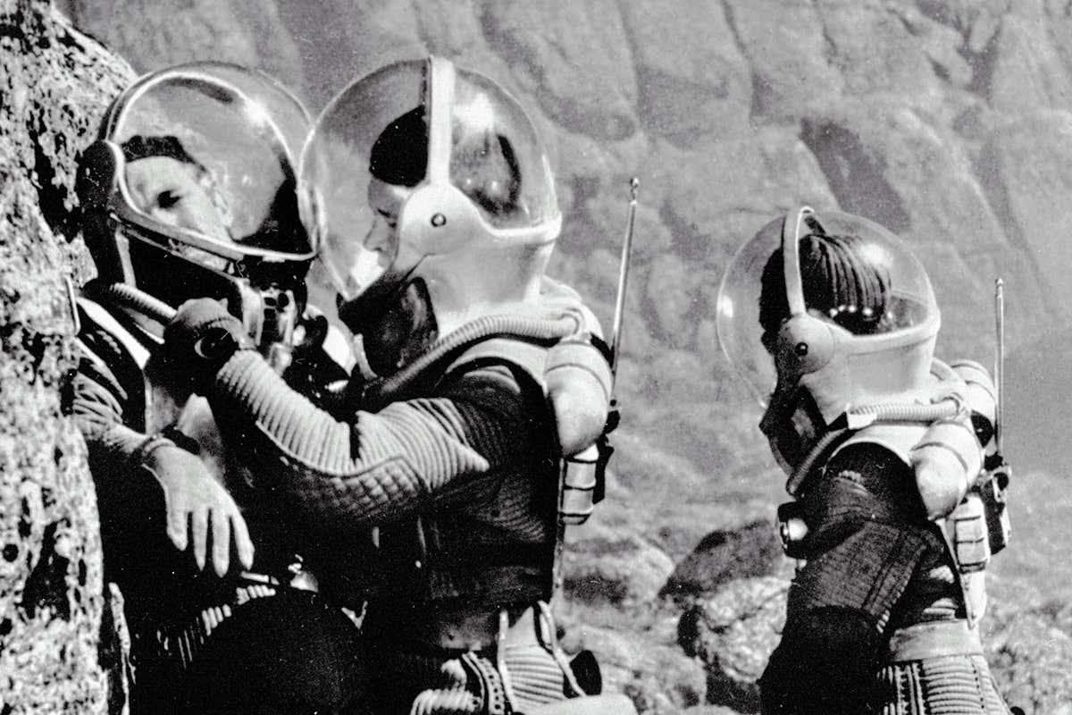 Scene from the film The Planet of Storms by Pavel Klushantsev