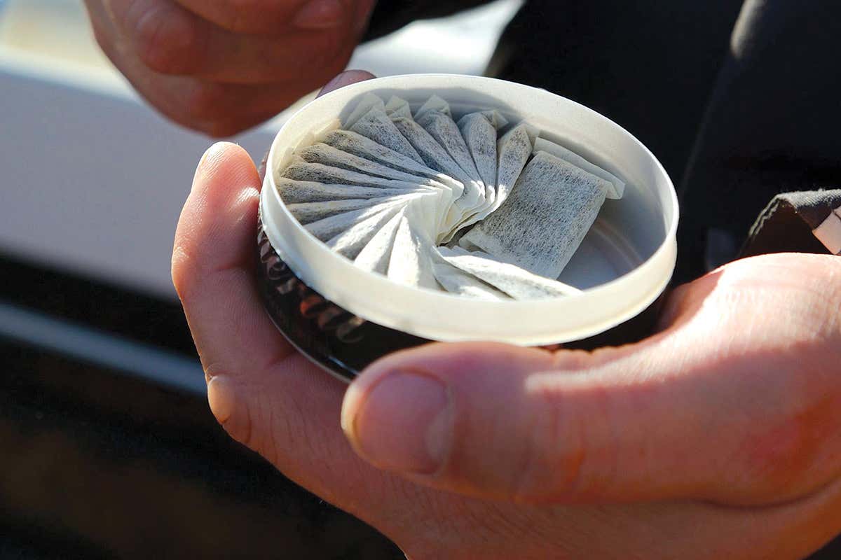 Snus is a tobacco product available in Sweden, but banned elsewhere in Europe