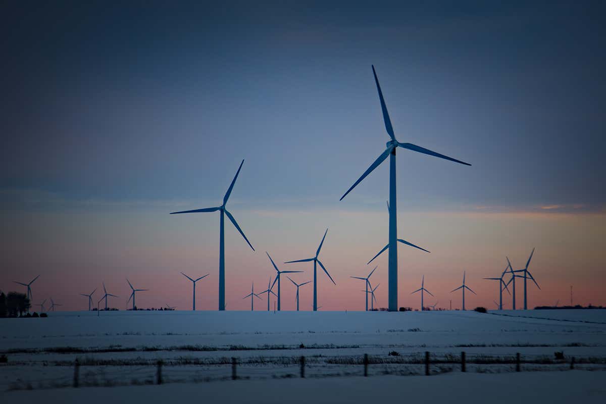 Renewables are picking up