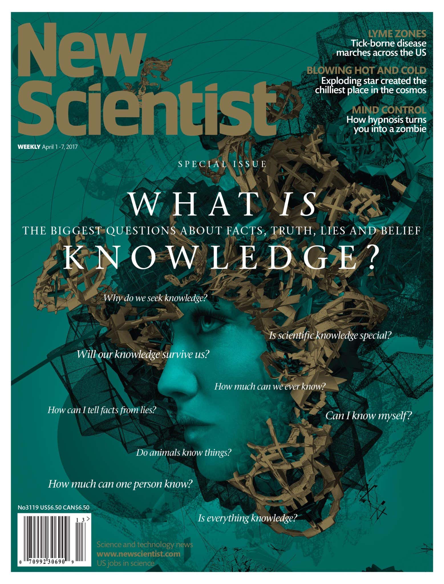 New Scientist issue 3119 cover