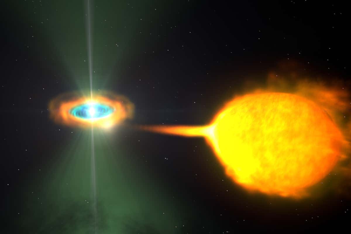 Binary star system