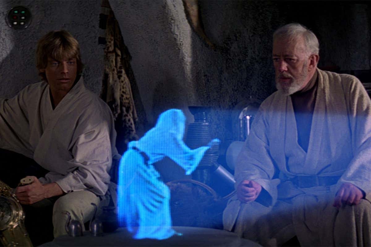 Princess Leia hologram