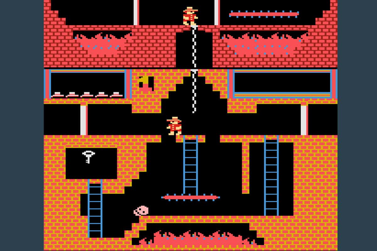 Screenshot from the Atari game Montezuma’s Revenge