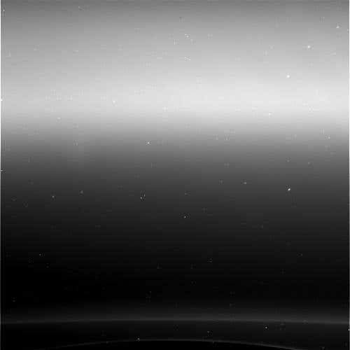 One of Saturn's diffuse outer rings