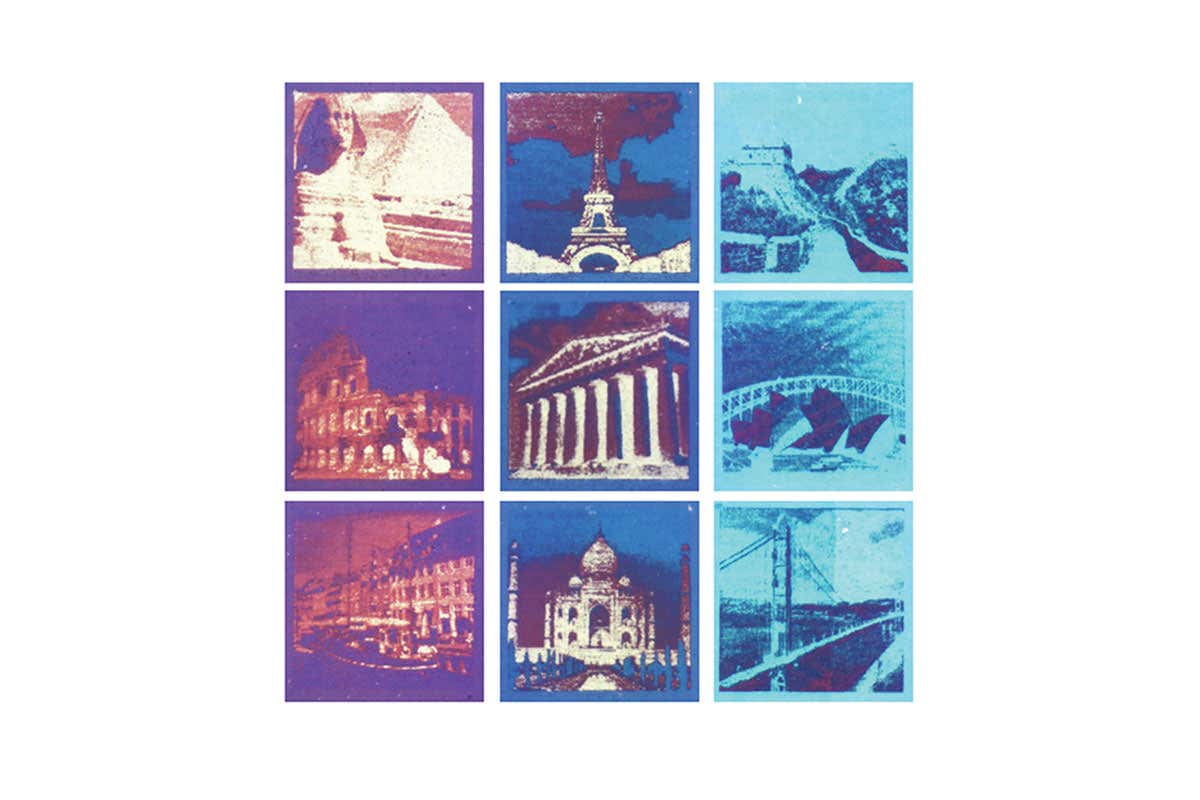 A selection of the laser images