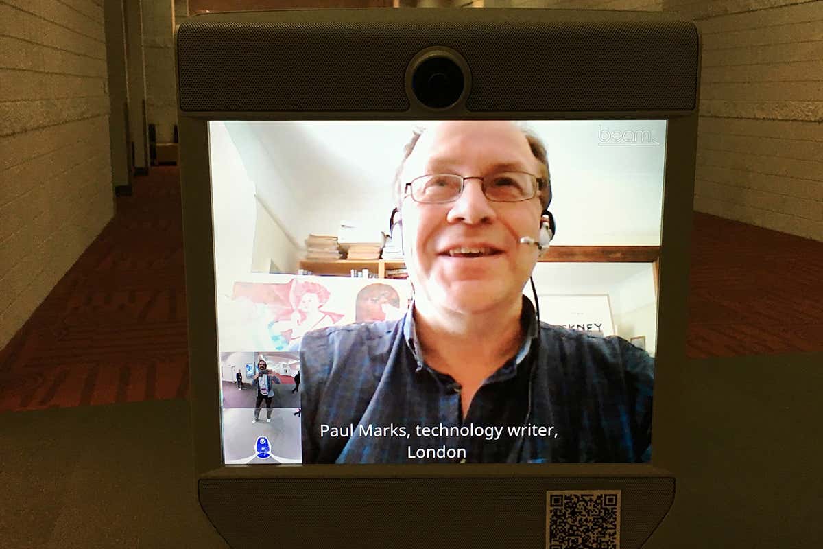 What is it like to be a robot for a day? Weird and wonderful