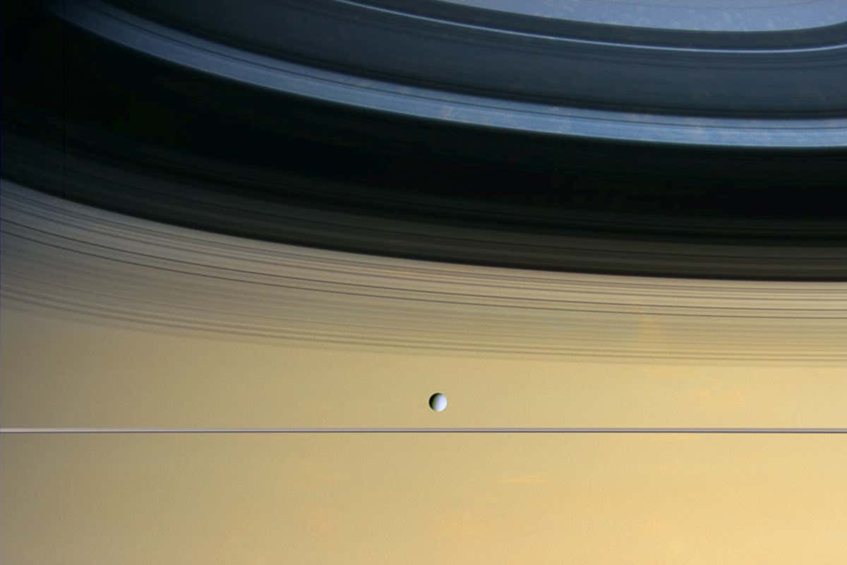 Saturn’s moons could reassemble after a cosmic smash-up