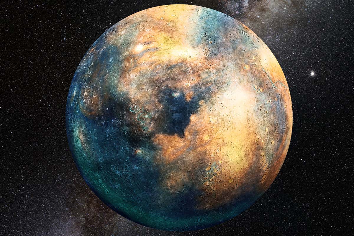 An artist's impression of Planet Ten
