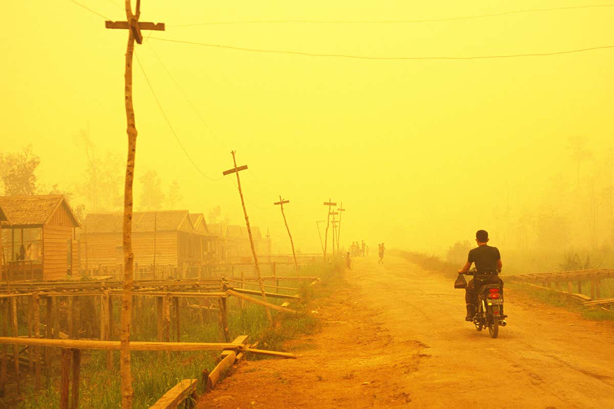 The thick smog from wildfires can be deadly