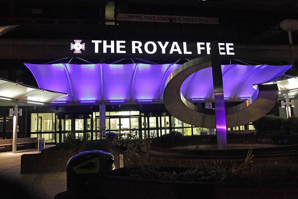 The Royal Free hospital