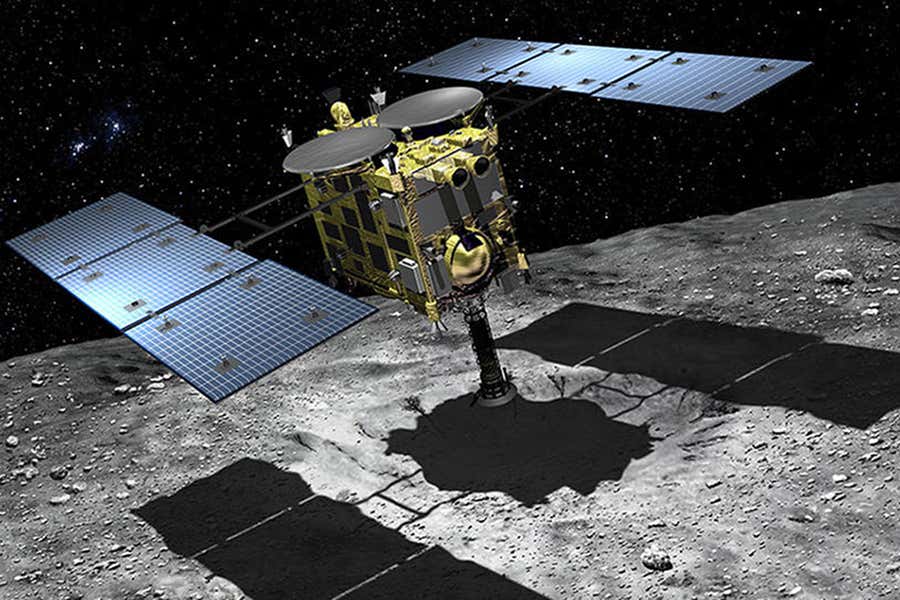 Asteroids may have been giant mudballs in the early solar system