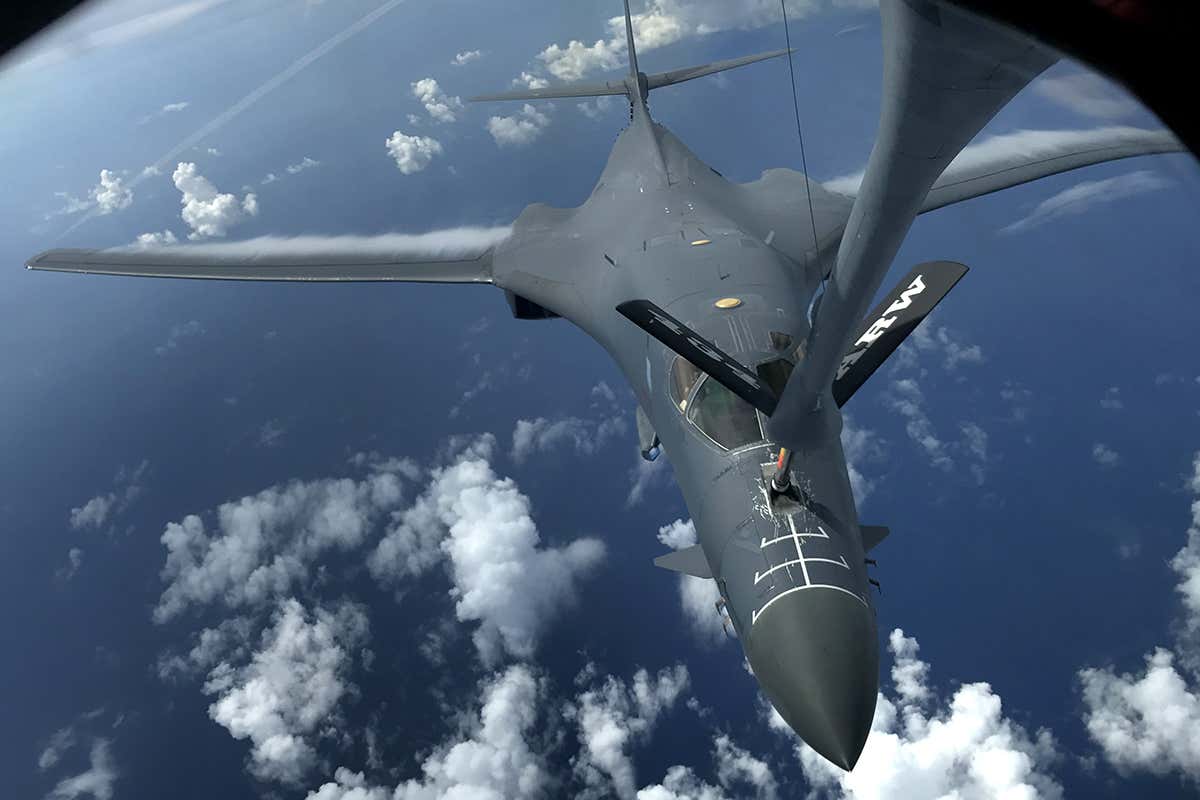US Air Force B-1B bomber