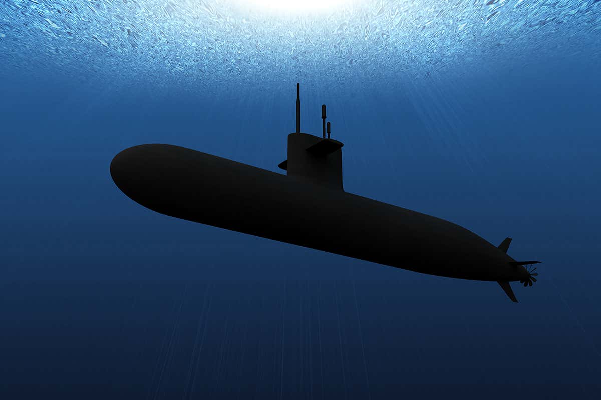 A submarine
