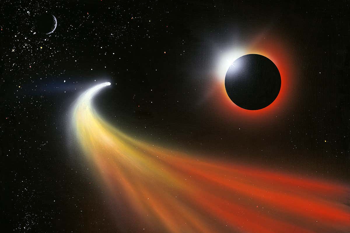 We may have just seen the first comet from another solar system