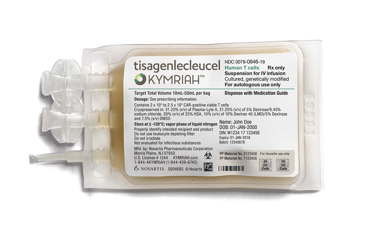 CAR-T therapy Kymriah