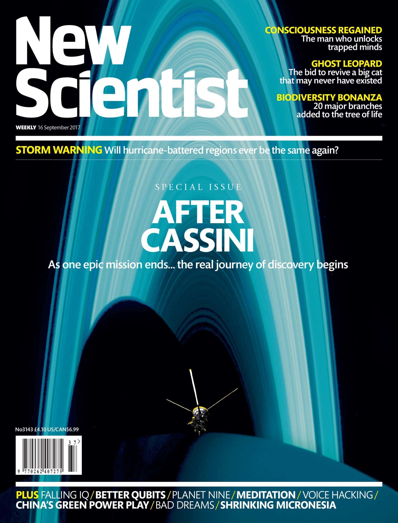 New Scientist issue 3143 cover