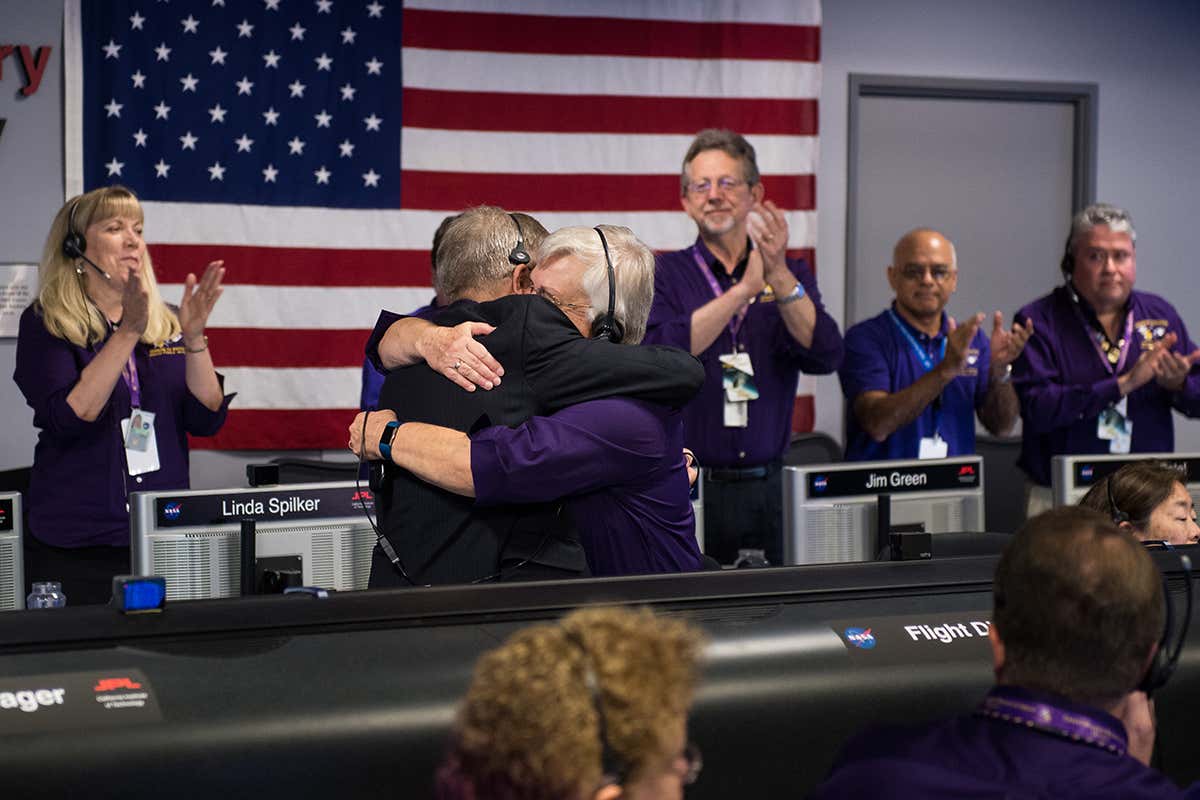 Watching Cassini’s last moments from inside NASA mission control
