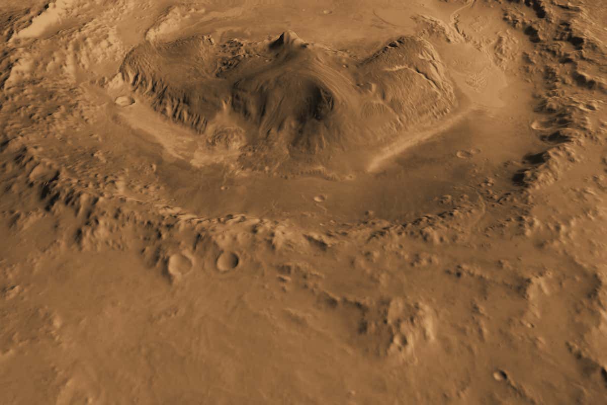 Gale Crater on Mars