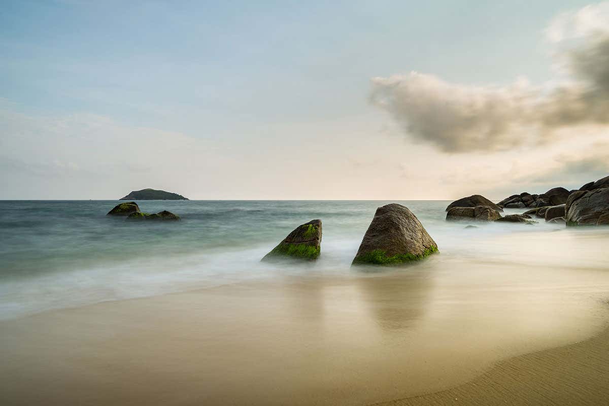 A beach on Hainan