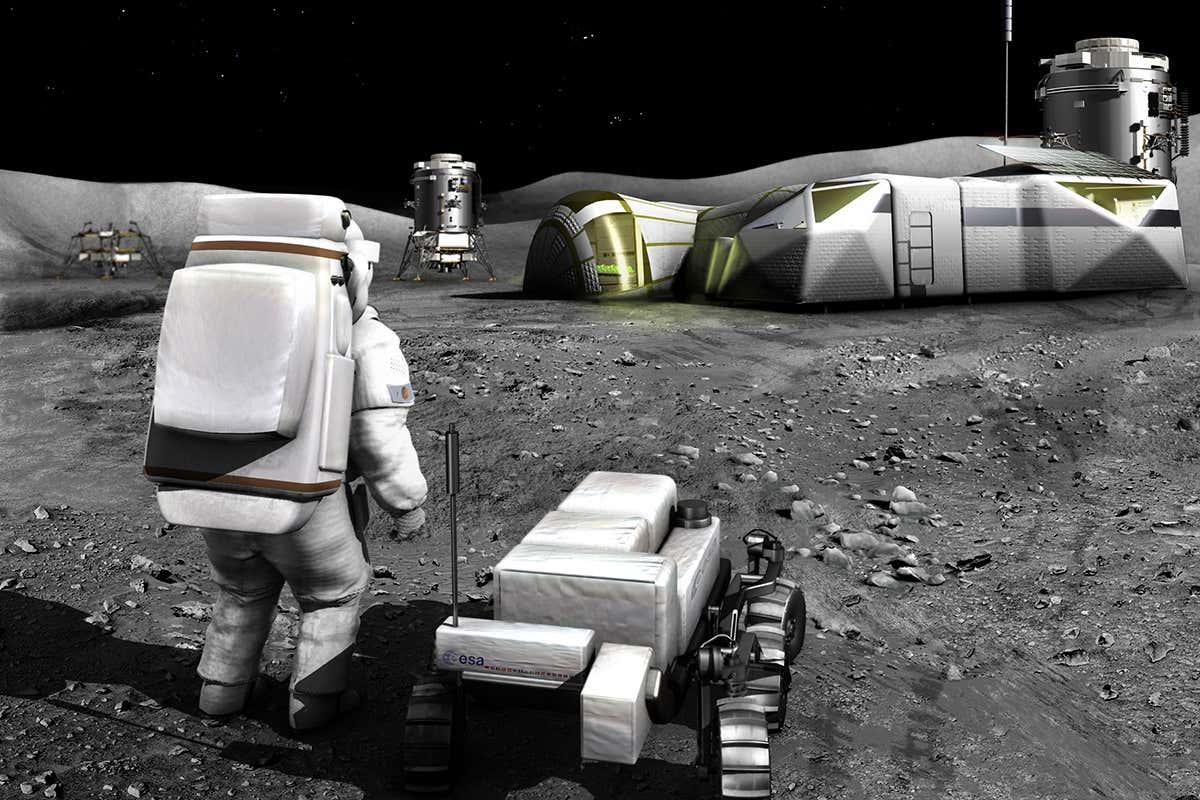 A moon base