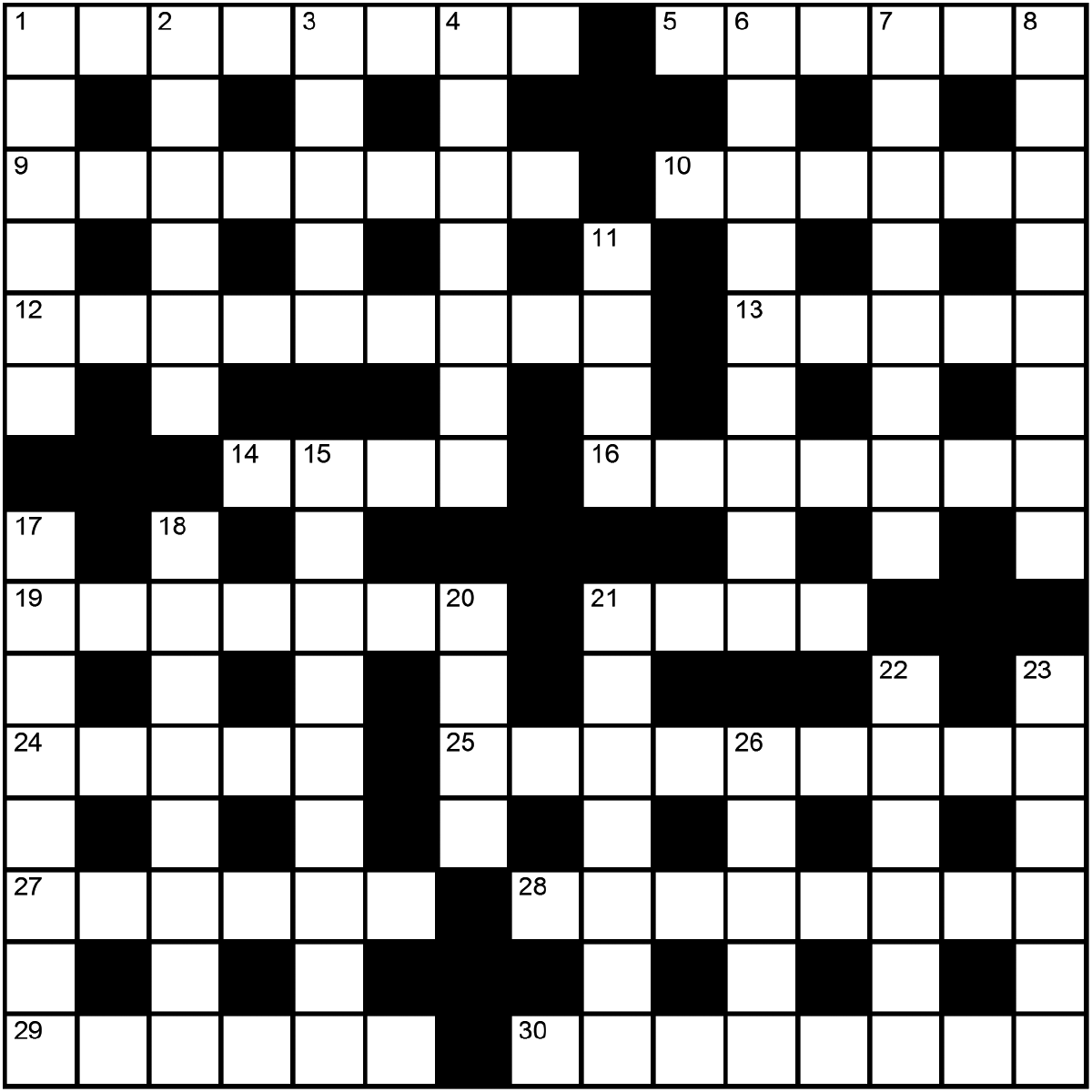 Crossword #11